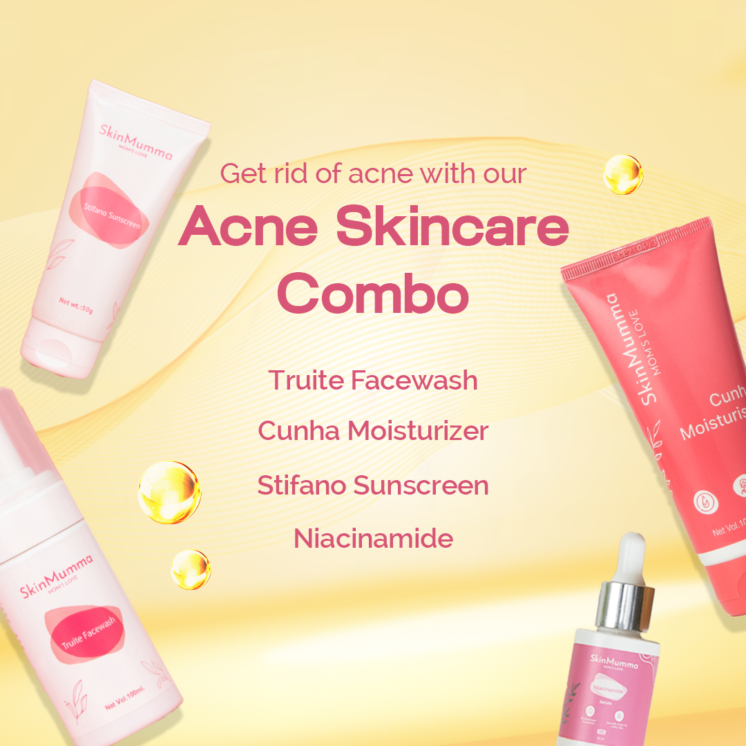 Clear Skin Acne Solution Combo By Dermatologist | SkinMumma