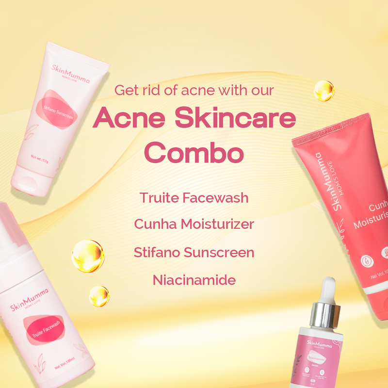Clear Skin Acne Solution Combo By Dermatologist | SkinMumma