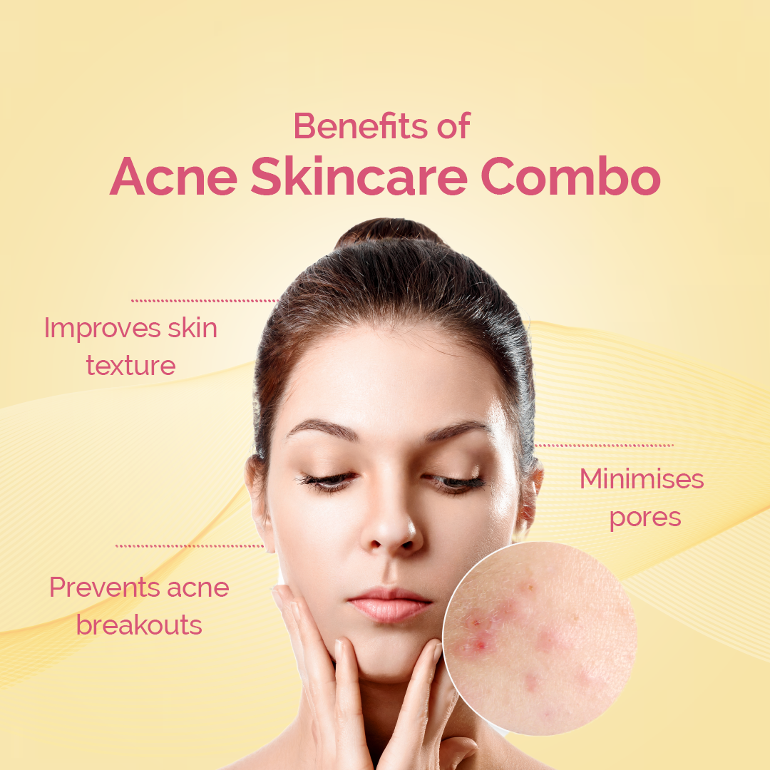 Clear Skin Acne Solution Combo By Dermatologist | SkinMumma