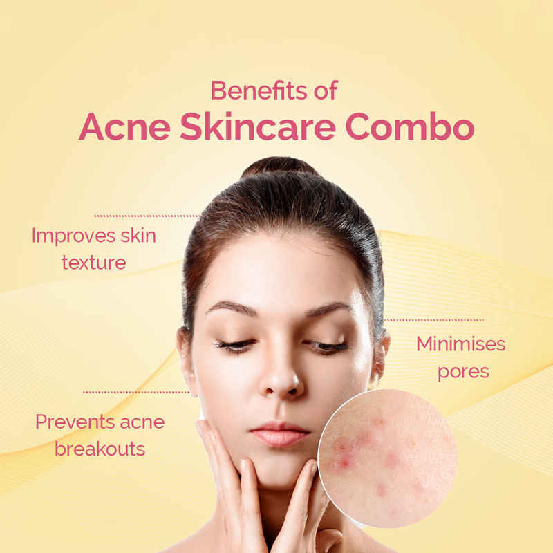 Clear Skin Acne Solution Combo By Dermatologist | SkinMumma