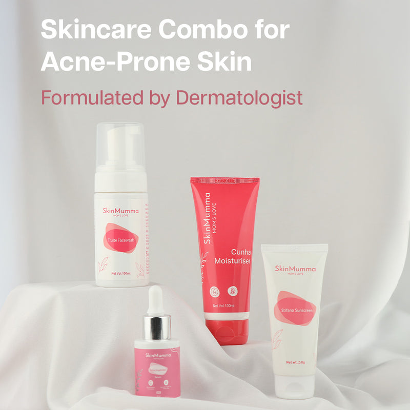 Clear Skin Acne Solution Combo By Dermatologist | SkinMumma