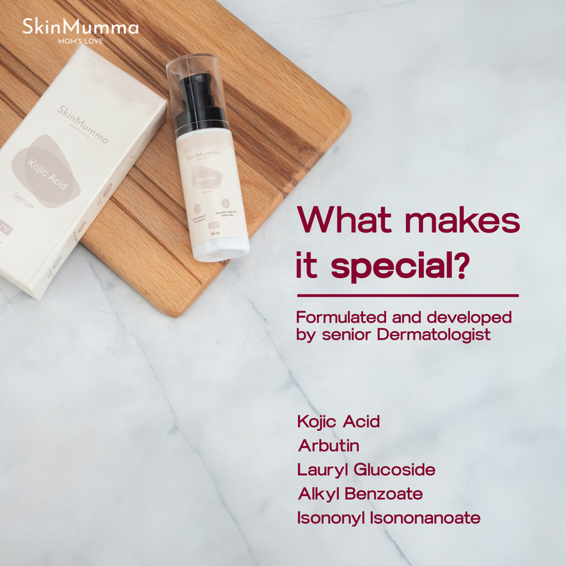 Hyperpigmentation Serum By Dermatologist | Kojic Acid Serum by SkinMumma