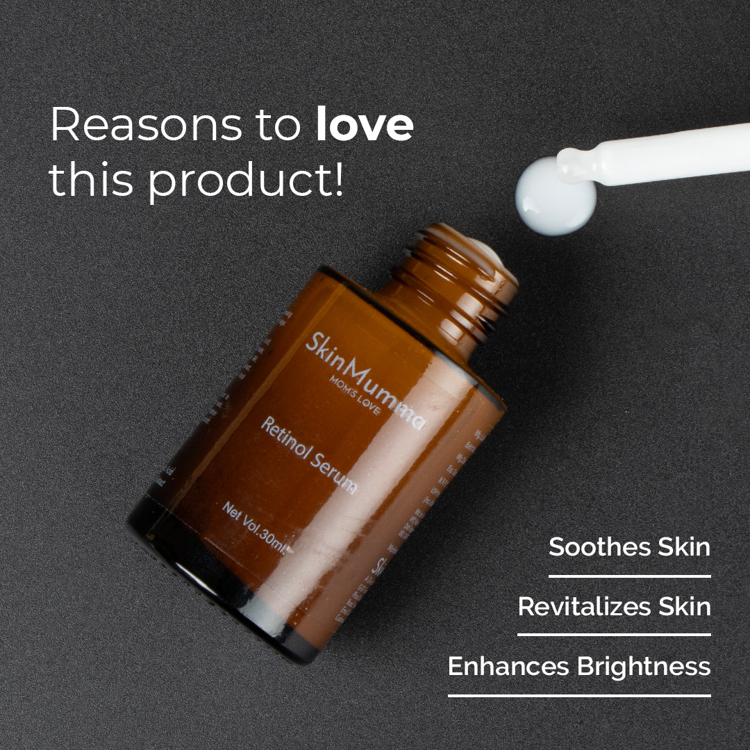 Anti-Ageing Serum By Dermatologist | Retinol Face Serum by SkinMumma