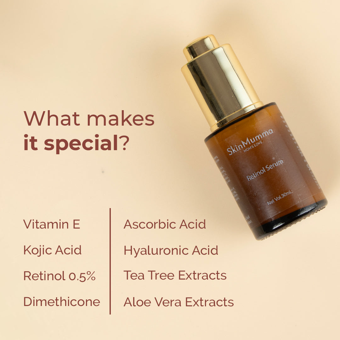 Anti-Ageing Serum By Dermatologist | Retinol Face Serum by SkinMumma