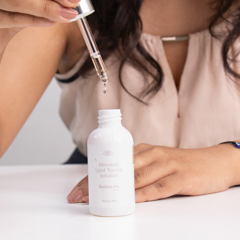 Hair Growth Lotion By Dermatologist | Mallion Minoxidil Lotion by SkinMumma
