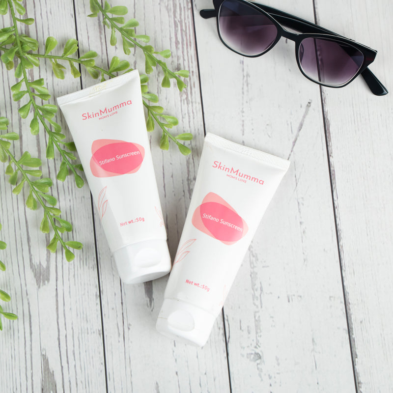 Non-Sticky, No White Cast Sunscreen by Dermatologist |  Stifano Sunscreen by SkinMumma