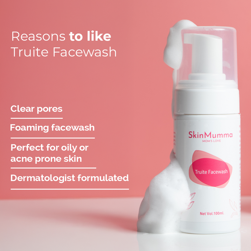 Acne Control Face Wash By Dermatologist | Truite Salicylic Acid Face Wash by SkinMumma