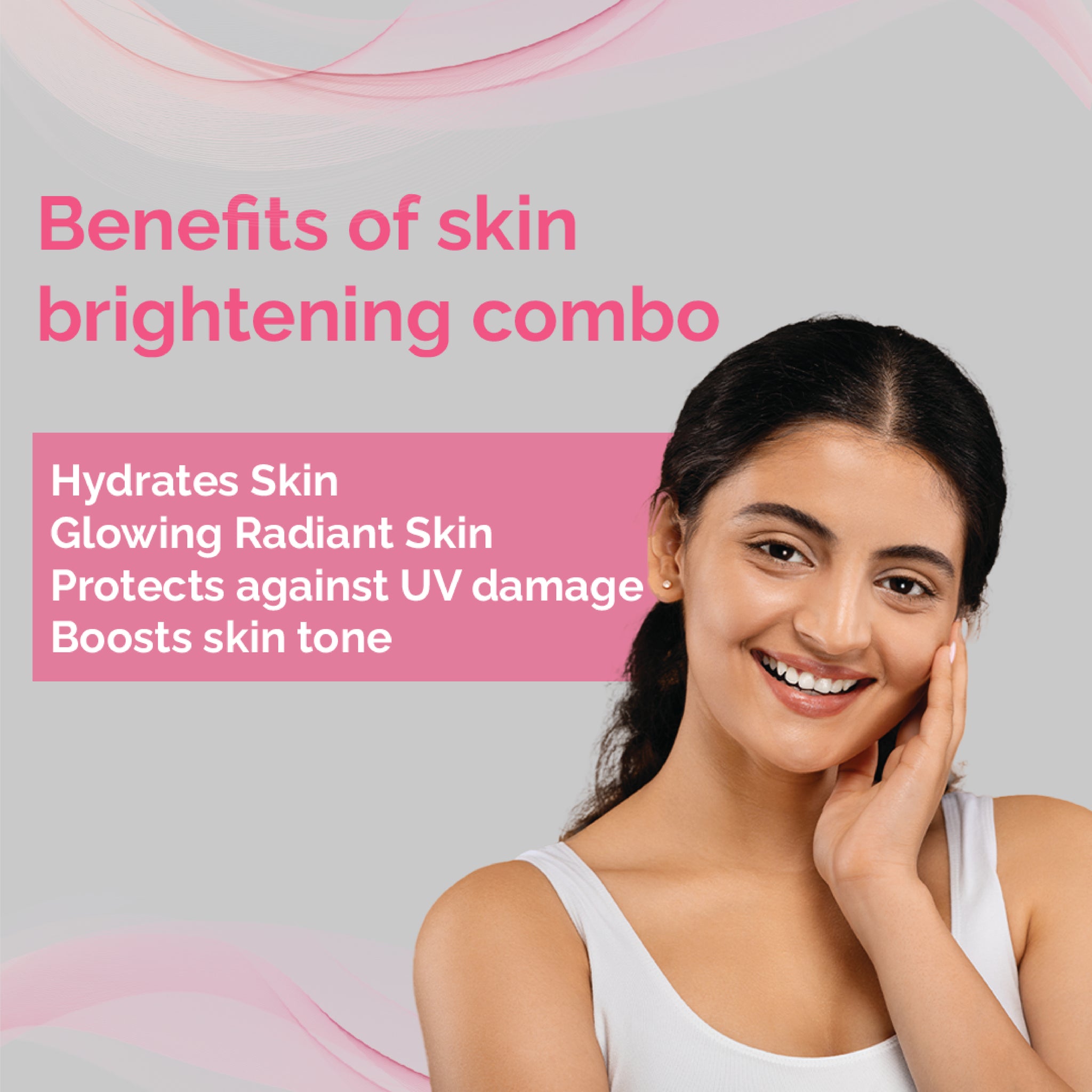 Skin care combo for skin brightening