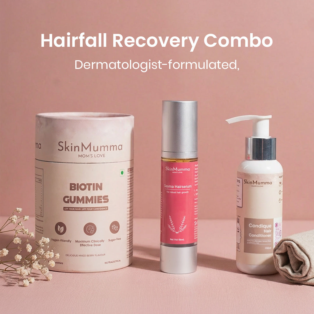 Hairfall Recovery Combo by Dermatologist | Skinmumma