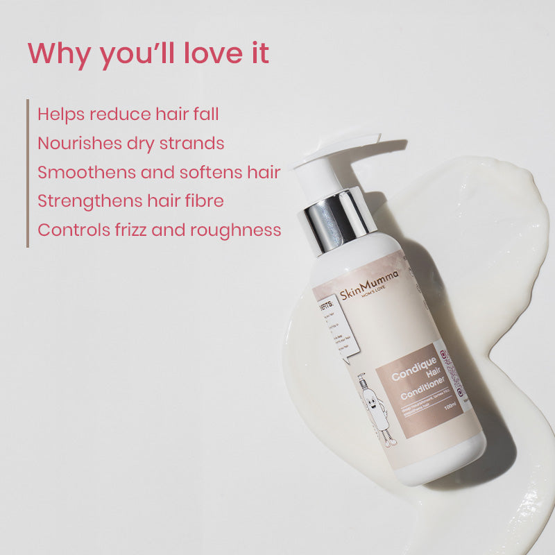 Hairfall Control & Frizz-Smoothing Conditioner for Women | Condique Hair Conditioner by SkinMumma