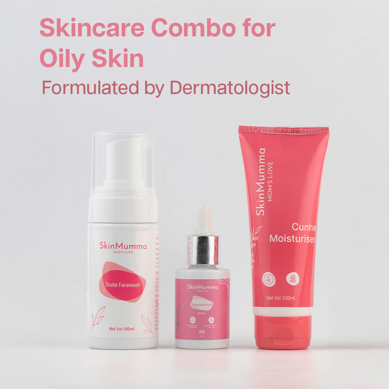 Oily Skin Care Combo By Dermatologist | SkinMumma