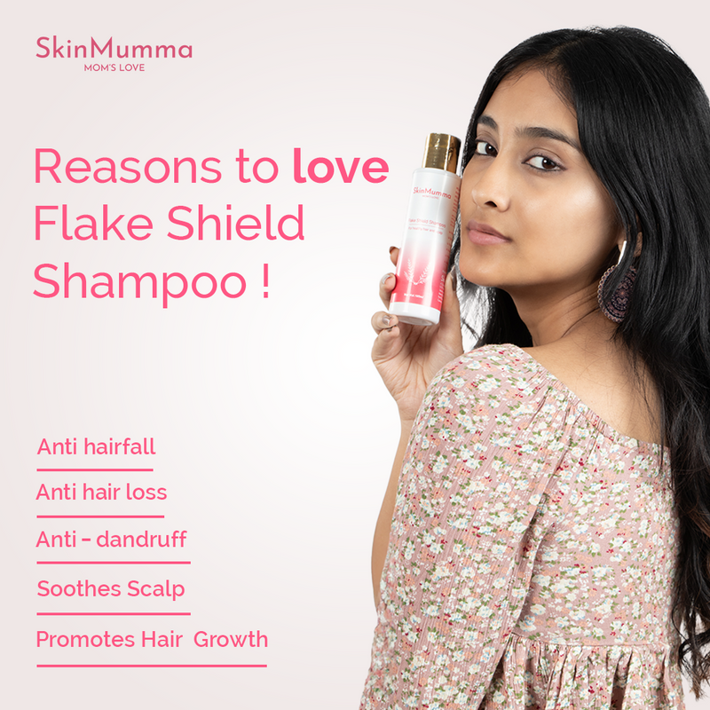 SkinMumma Flakeshield Best anti dandruff shampoo suggested by dermatologist